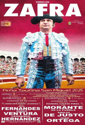 Zafra bullfighting 2025